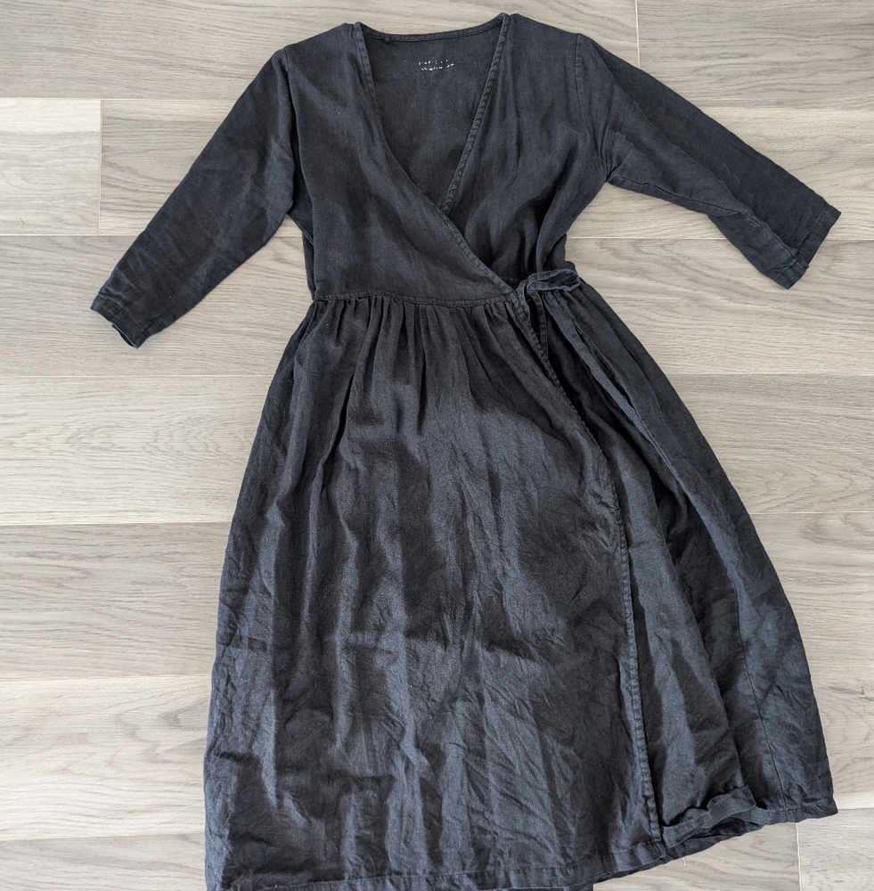 Simply Grey wrap dress